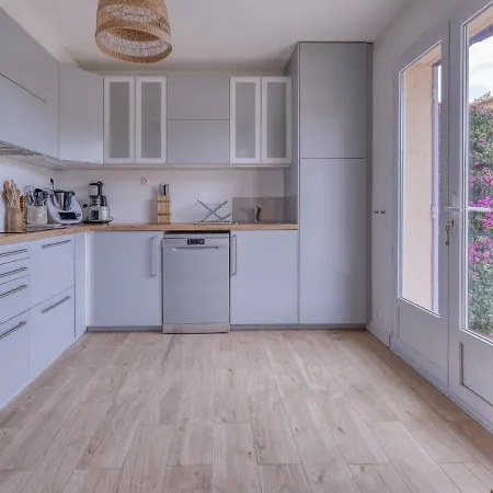 펜션 Maison T4 Cosy Avec Vue Village Et Jardin